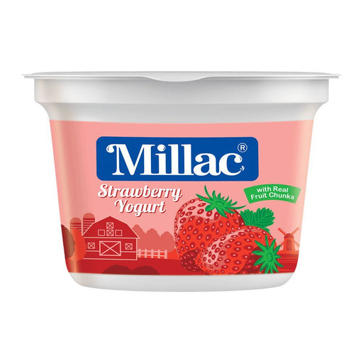MILLAC STRAWBERRY YOGURT 100GM CUP