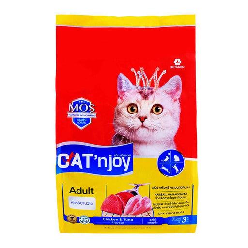 CAT NJOY ADULT CHICKEN & TUNA 3000GM