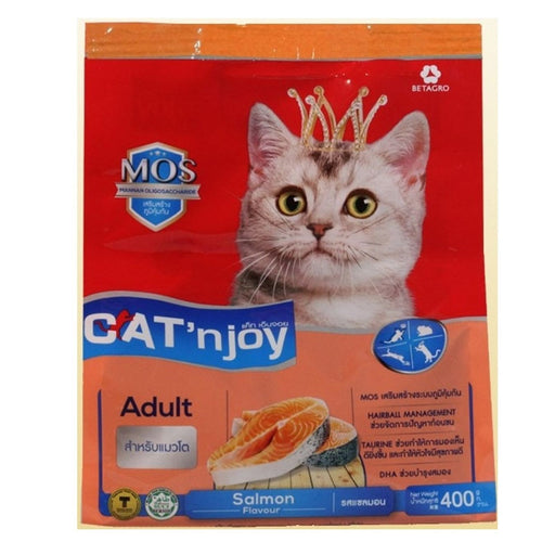 CAT NJOY ADULT SALMON 400GM