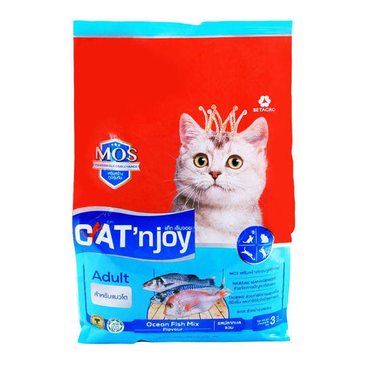 CAT NJOY ADULT OCEAN FISH MIX 400GM