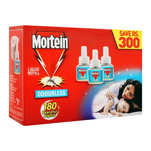 MORTEIN ODOURLESS LIQUID REFILL 3 IN 1 JUMBO PACK