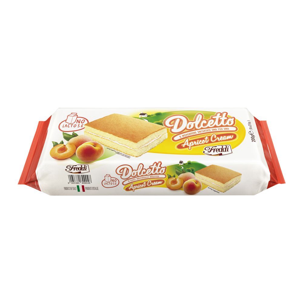 FREDDI DOLCETTO APRICOT CREAM 200G ITALY