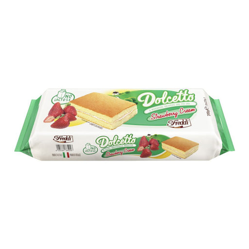 FREDDI DOLCETTO STRAWBERRY CREAM 200G ITALY