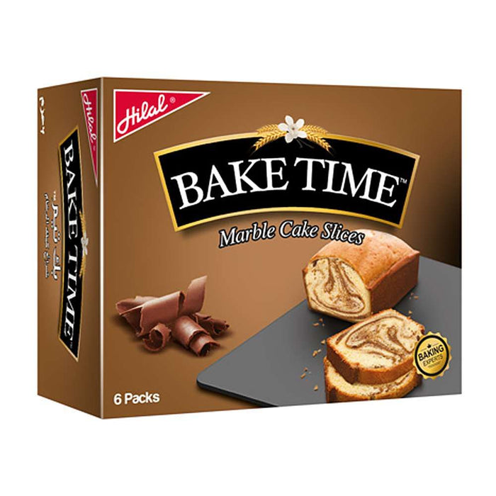 HILAL BAKE TIME MARBLE CAKE SLICE 6 PCS BOX