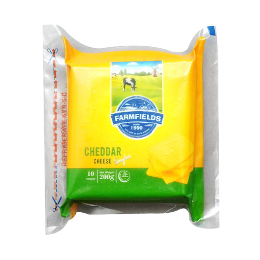 FARMLAND CHEDDAR SLICE CHEESE 200GM