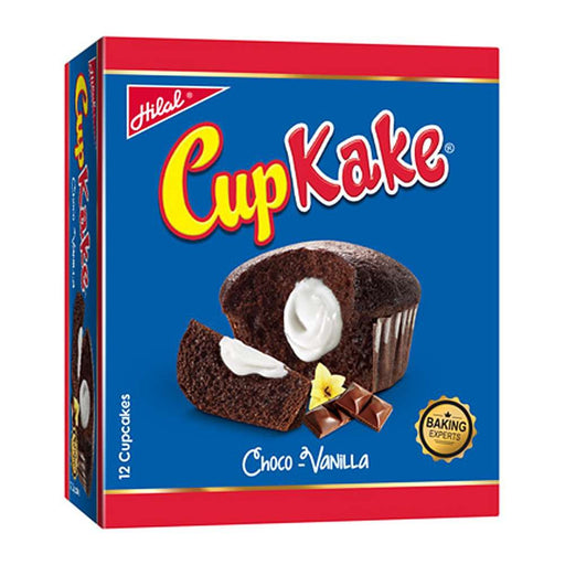 HILAL CUP KAKE CHOCO-VANILLA 12PCS BOX