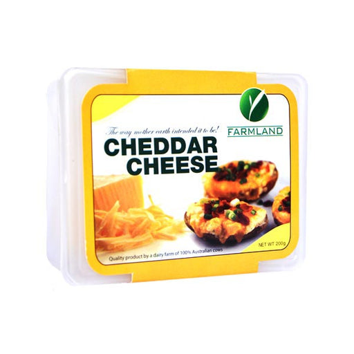 FARMLAND CHEDDAR CHEESE 200GM