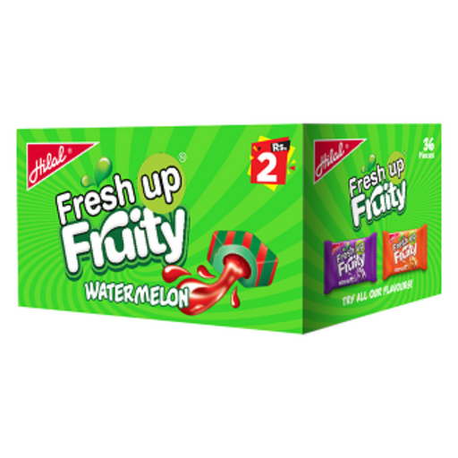 HILAL FRESH UP FRUITY WATERMELON 36PCS BOX