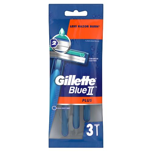 Gillette Blue2 Plus 3Pcs