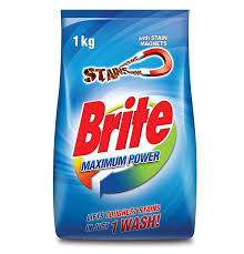 BRITE MAXIMUM POWER WASH 1KG SAVE RS.50