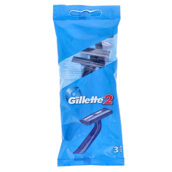 Gillette 2 Razor 3Pcs