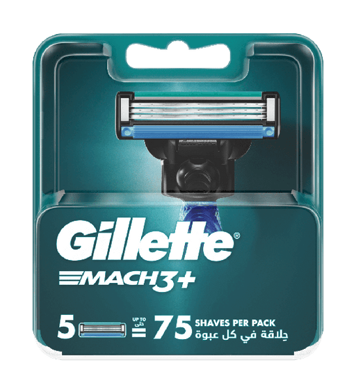 Gillette Mach3+ Blades 5Pcs