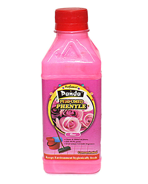 PANDA ROSE PERFUMED PHENYLE 250ML BOTTLE