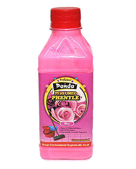 PANDA ROSE PERFUMED PHENYLE 250ML BOTTLE