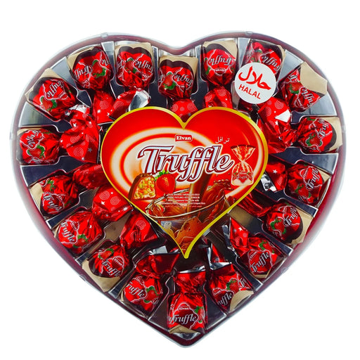 ELVAN TRUFFLE HEART STRAWBERRY 280G