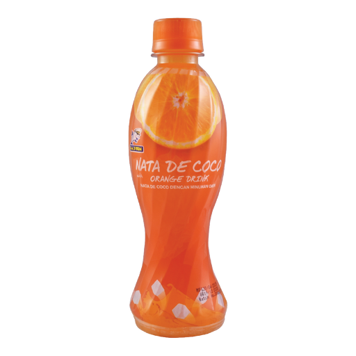 DOLPHIN NATA DE COCO ORANGE DRINK 350ML