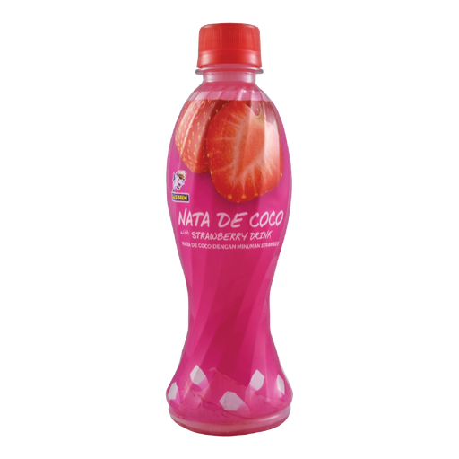 DOLPHIN NATA DE COCO STRAWBERRY DRINK 350ML