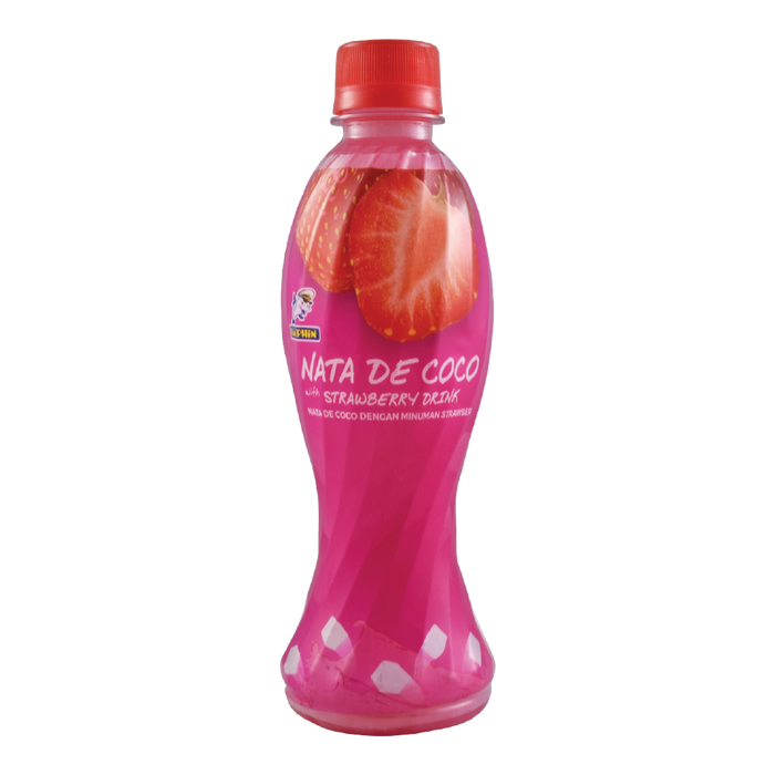 DOLPHIN NATA DE COCO STRAWBERRY DRINK 350ML