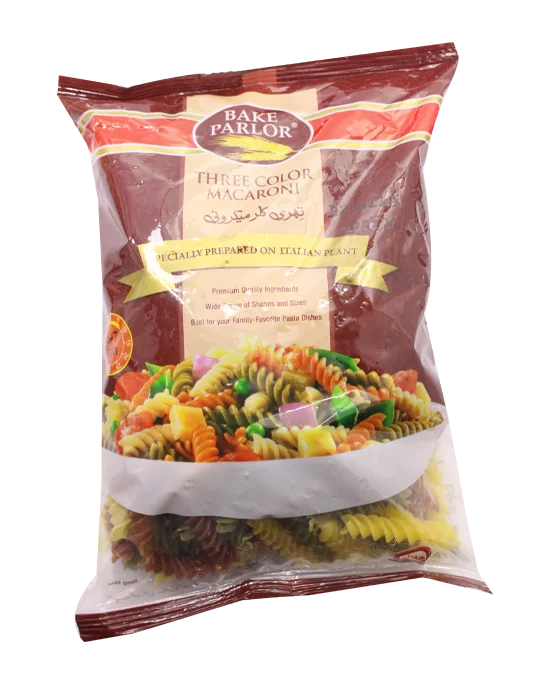 Bake Parlor  Three Color Macaroni 400gm