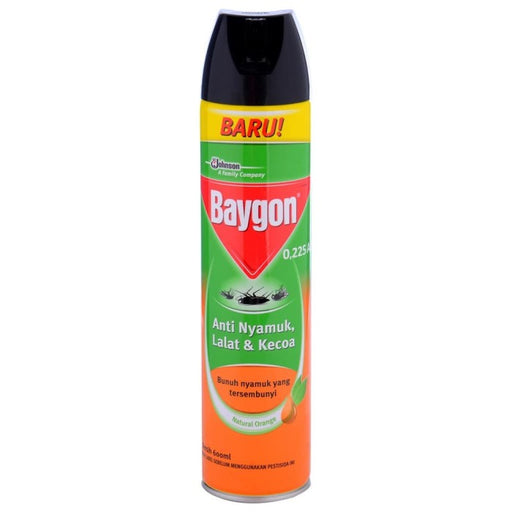 BAYGON AEROSOL ORANGE NATURAL 720ML