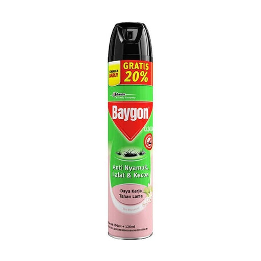 BAYGON AEROSOL WANGI TEA BLOSSOM 720ML