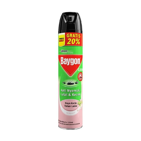 BAYGON AEROSOL WANGI TEA BLOSSOM 720ML