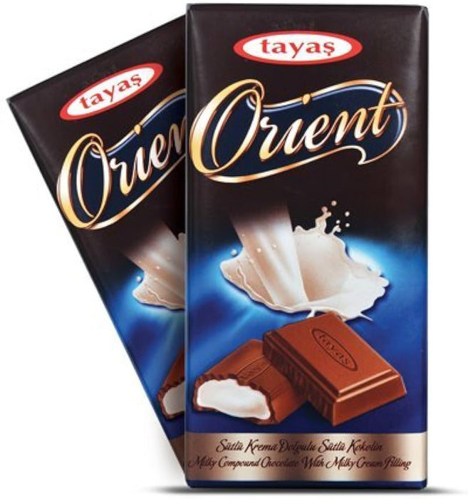 TAYAS ORIENT MILK CHOCOLATE 80GM