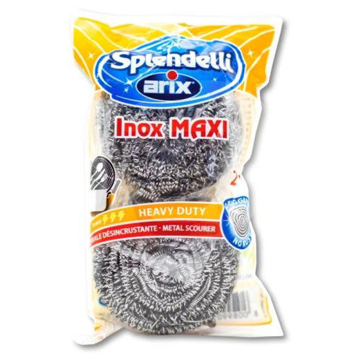ARIX SPLENDELLI INOX MAXI METAL SPONGE 2 PCS