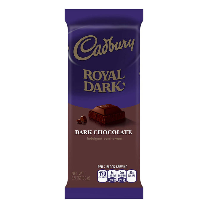 CADBURY ROYAL DARK CHOCOLATE 99G