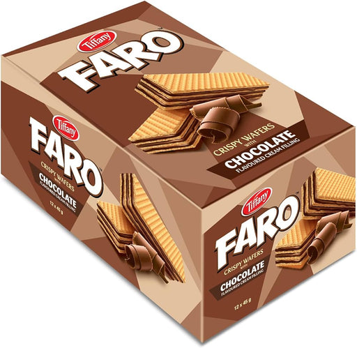 TIFFANY FARO CHOCOLATE WAFERS 45GM UAE