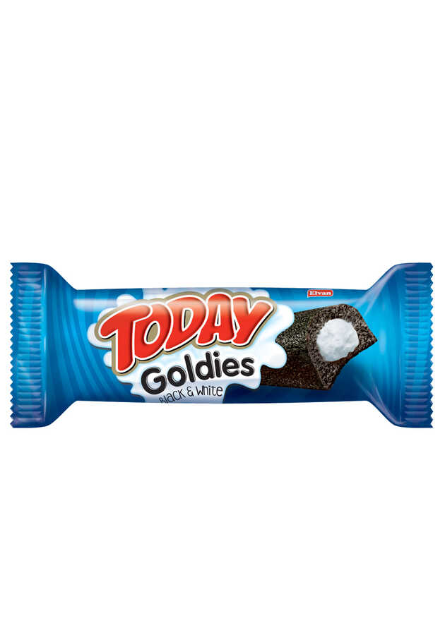 ELVAN TODAY GOLDIES BLACK & WHITE CAKE 45G