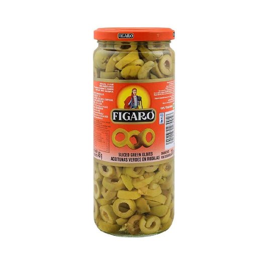 Figaro Sliced Green Olives (230gm)