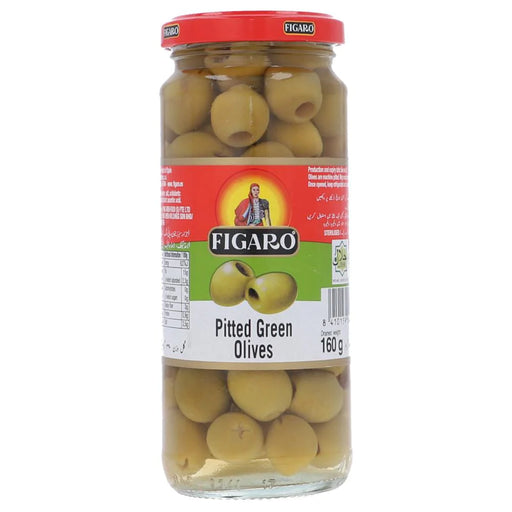 Figaro Pitted Green Olives (160gm)