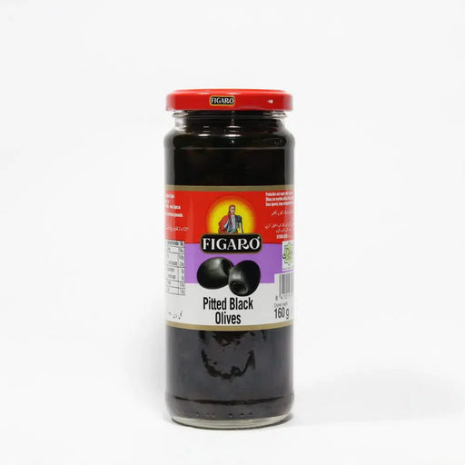 Figaro Pitted Black Olives (160gm)
