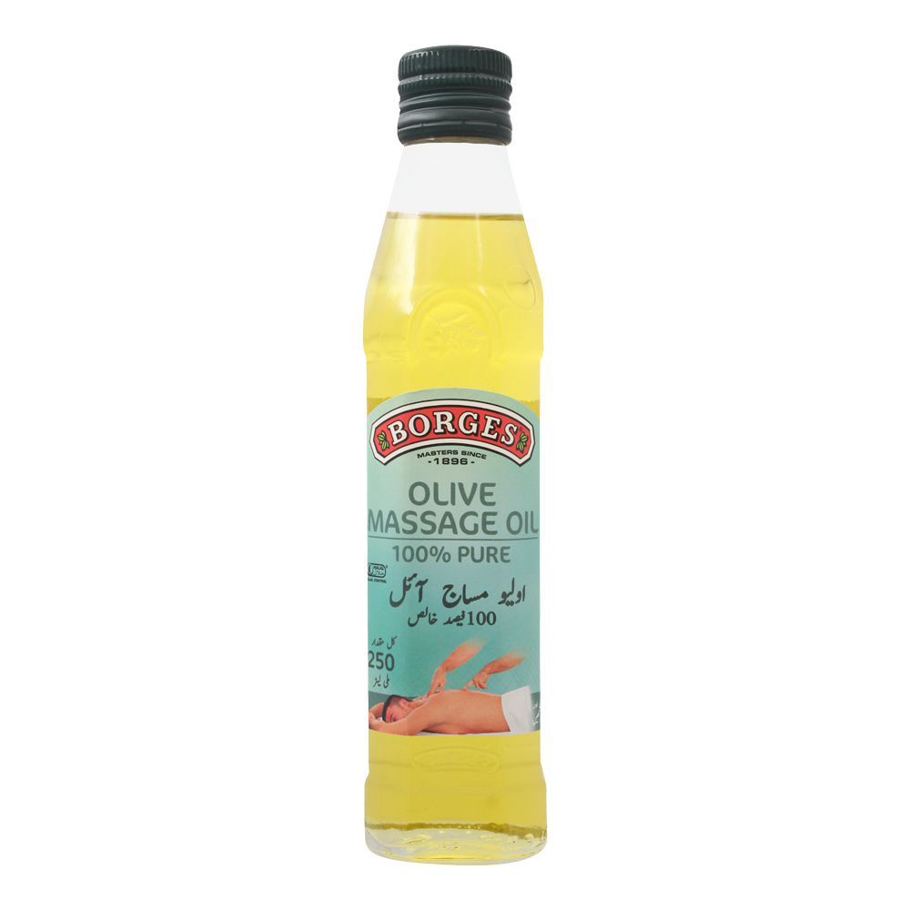 BORGES OLIVE MASSAGE OIL 250ML