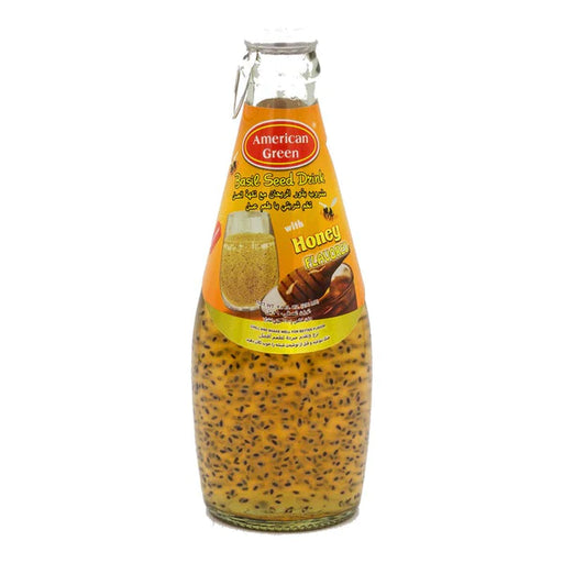 AMERICAN FLOWER BASIL SEED DRINK WITH HONEY 290ML