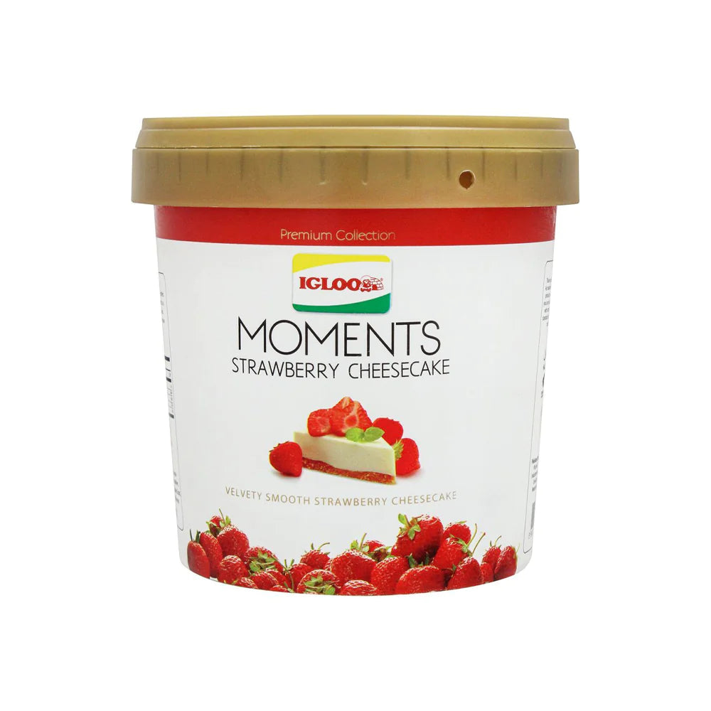 Igloo Moments Strawbarry Cheese Cake (1000ml)