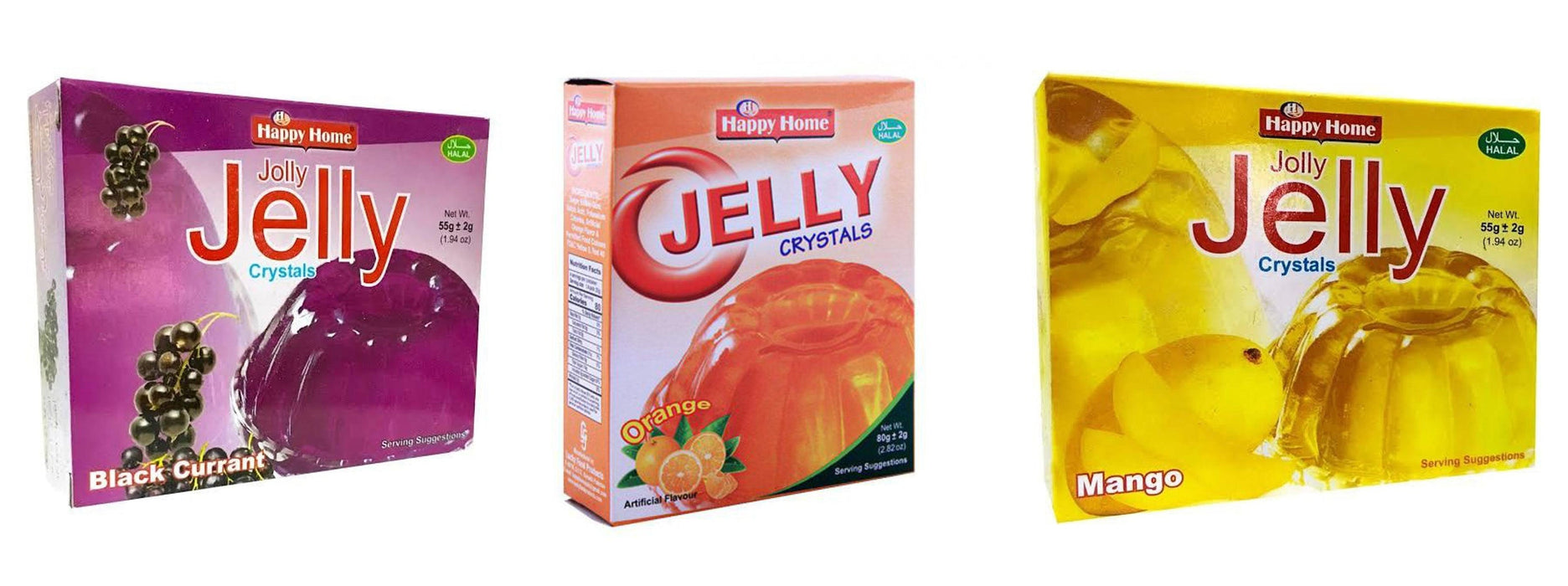HAPPY HOME JELLY 3 IN 1 PACK 240 GM