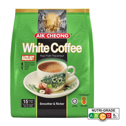 AIK CHEONG WHITE COFFEE 4IN1 40GM SACHET