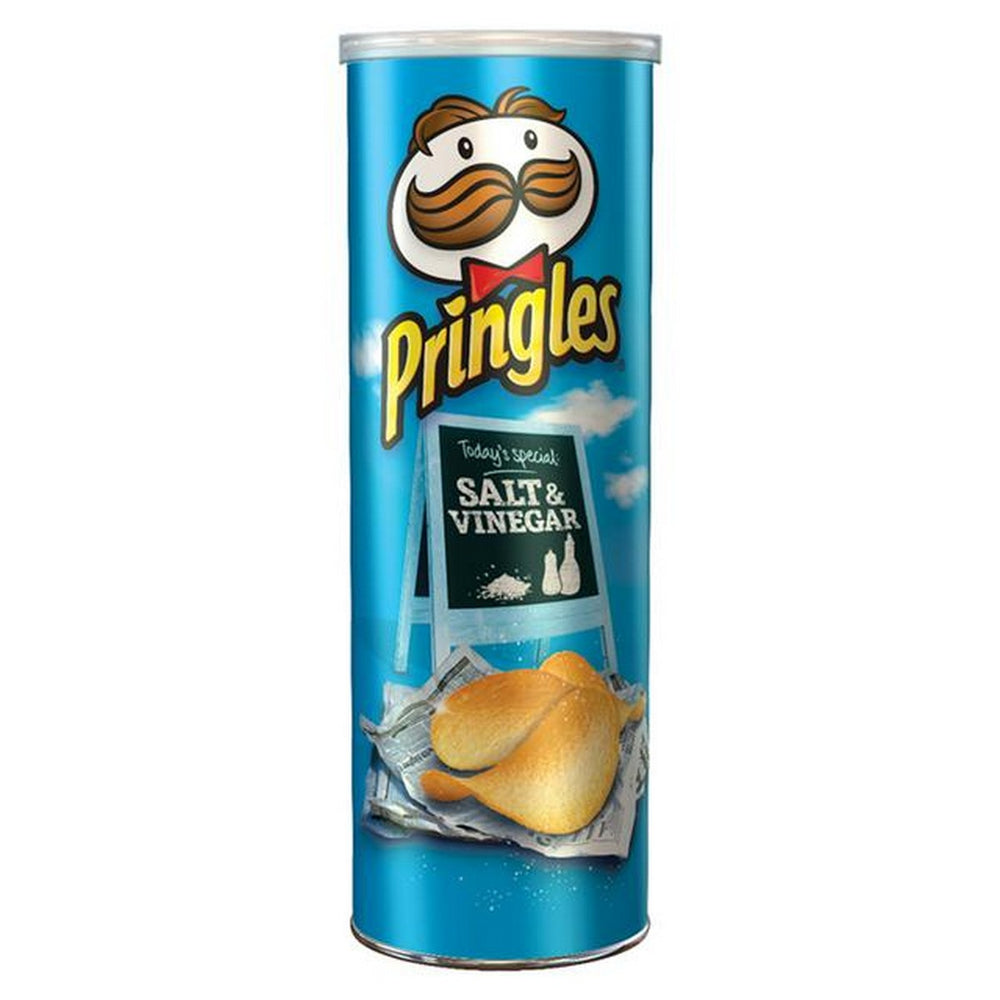 PRINGLES CHIPS SALT & VINEGAR 158G