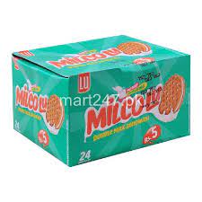 LU MILCO LU DOUBLE MILK SANDWICH TICKY PACK BOX 24'S