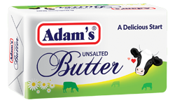 Adams Unsalted Butter (200 g)