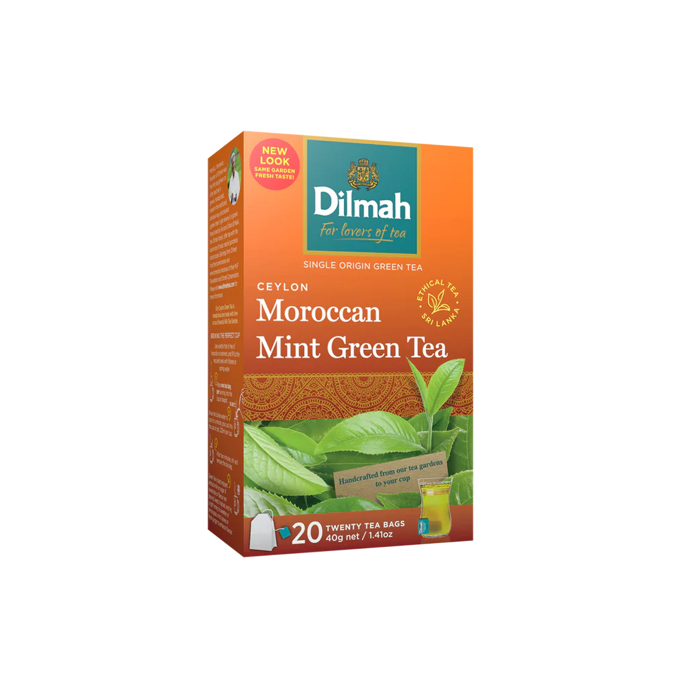 CEYLON GREEN TEA WITH MOROCCAN MINT
