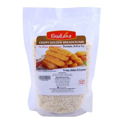 FOODLANE BREAD CRUMB WHITE 200GM