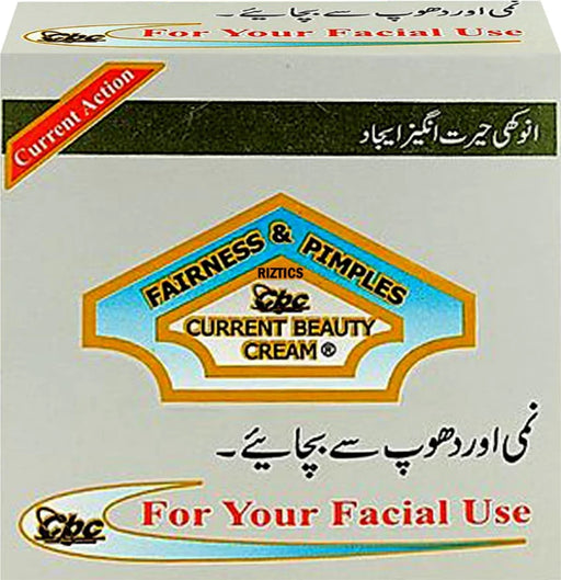 Current beauty cream fairness and pimples