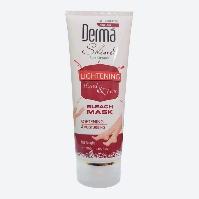 Derma Shine Bleach Mask Lightening Hand And Feet (200gm)