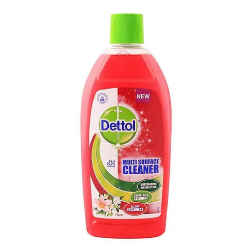 DETTOL MULTI SURFACE CLEANER ROSE+FLORAL 1LTR+200ML