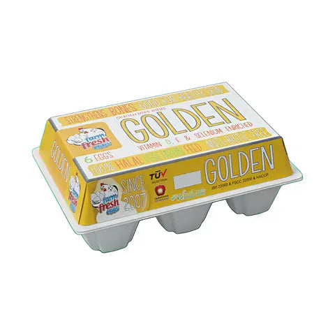 Farm Fresh Golden Egg (6 pcs)