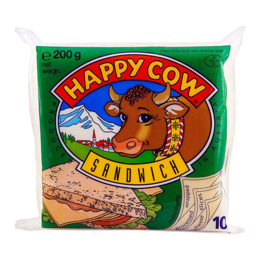 Happy Cow Sandwich Cheese 10 slice (200 g)