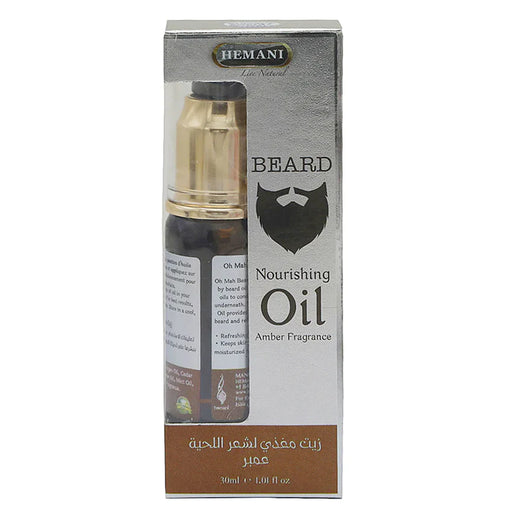 Hemani Beard Nourishing Oil with Amber (30 ml)